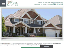 Tablet Screenshot of hokrpainting.com
